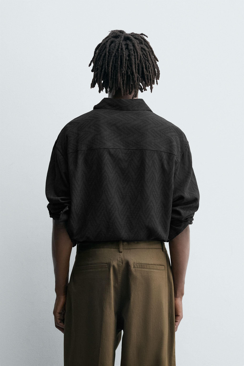 GEOMETRIC JACQUARD SHIRT - Zara фото 3