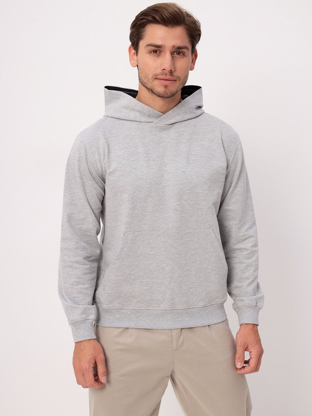 Худи мужское GREG G171-OZ02-28 (св.серый м.)