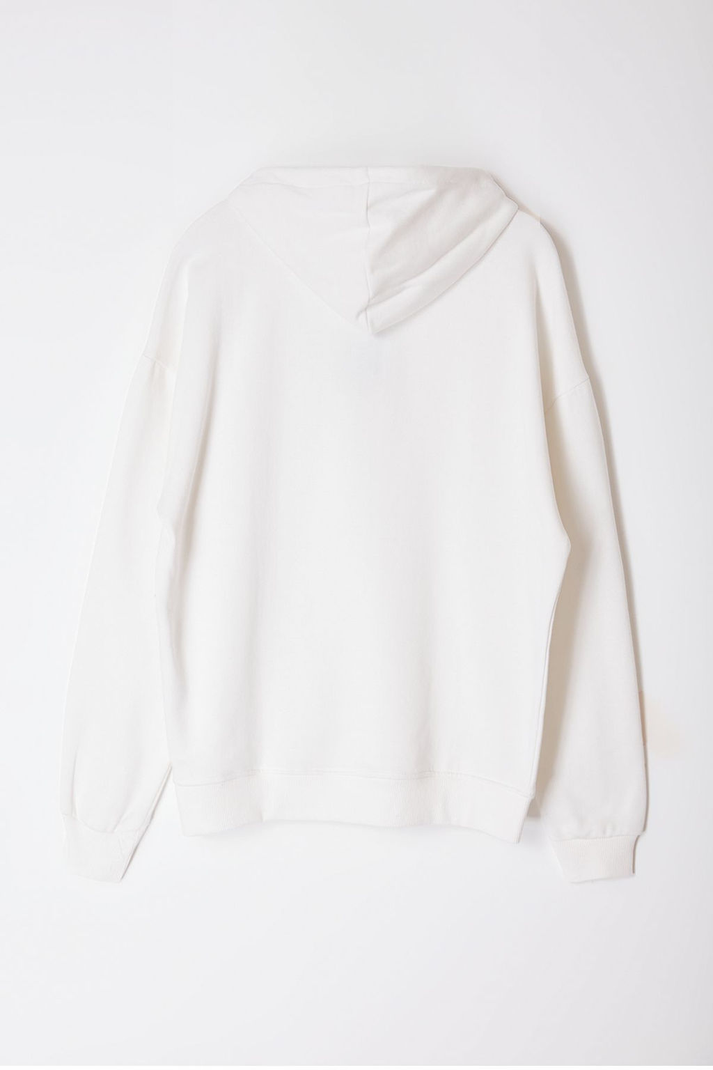 TRENDYOL MAN Indigo Regular/Normal Kesim Kapusonlu Ici Polar/S?cak Tutan Kurt Nak?sl? Sweatshirt TMNAW24SW00018 - Trendyolmilla фото 3