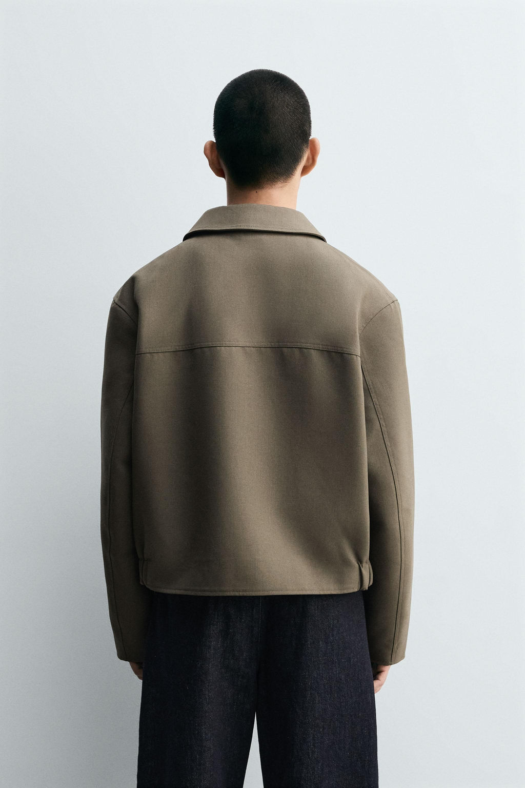 CROPPED FIT JACKET - Zara фото 3