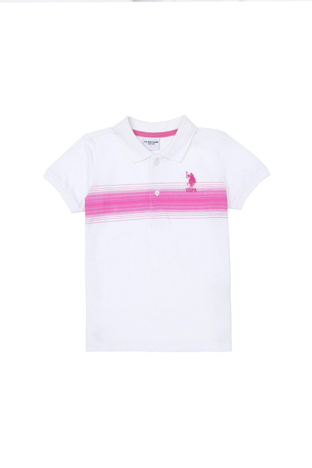 Розовая футболка для мальчика Неожиданная скидка в корзине - U.s. polo assn фото 2