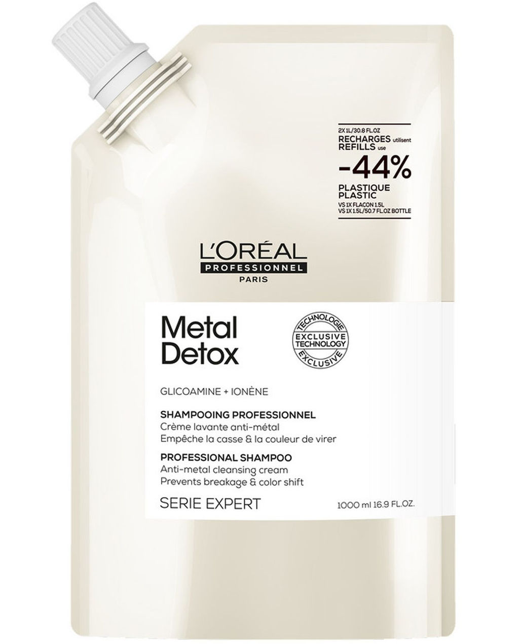 Шампунь-рефил Metal Detox для окрашенных волос, 1000 мл