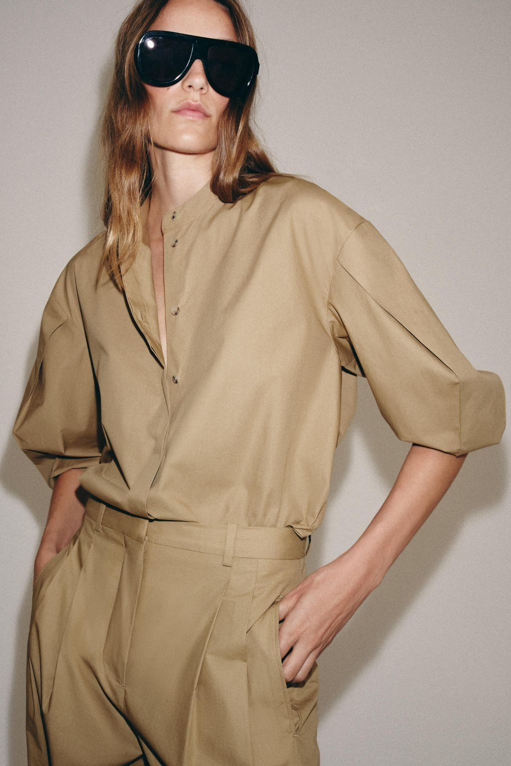 CAMISA POPEL?N ZW COLLECTION LIMITED EDITION / Arena - Zara фото 5