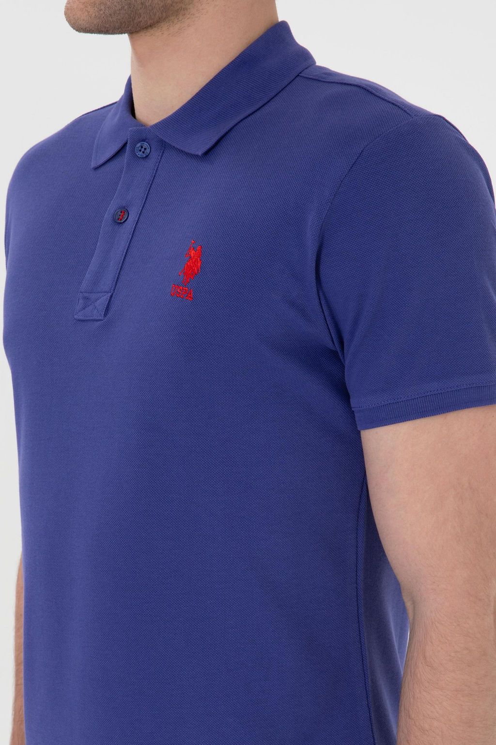 Erkek Slim Fit Polo Yaka Saks Basic Ti__rt Sepette S_rpriz _ndirim - U.s. polo assn фото 7