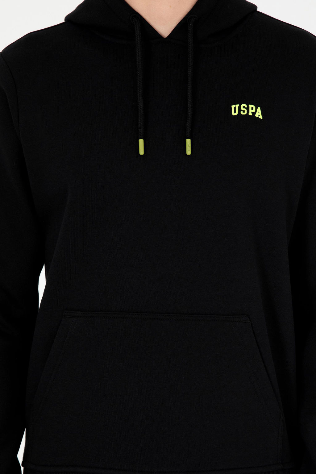 Мужской черный базовый свитшот - U.s. polo assn фото 6