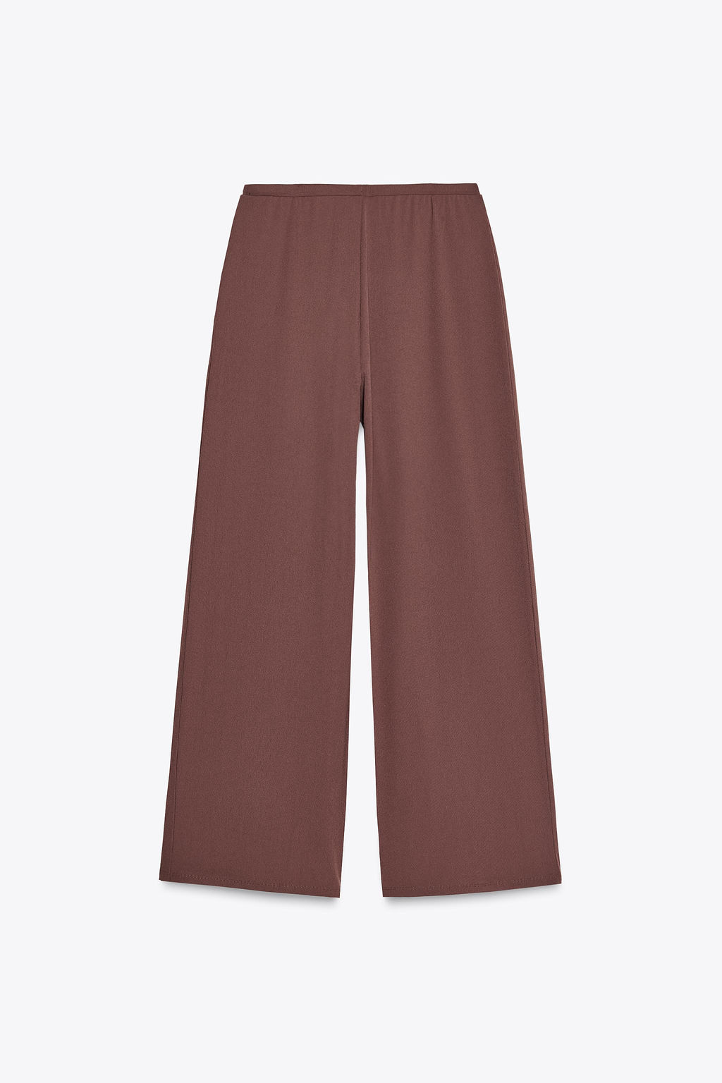 TEXTURED STRAIGHT LEG TROUSERS - Zara фото 6