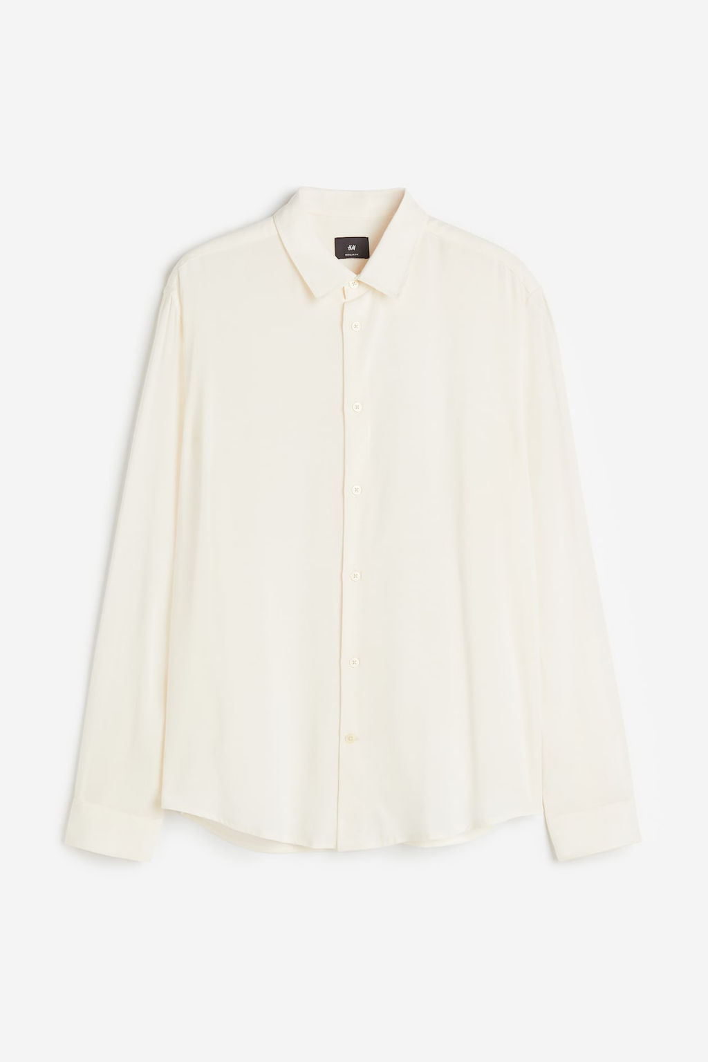 Camisa de viscosa Regular Fit