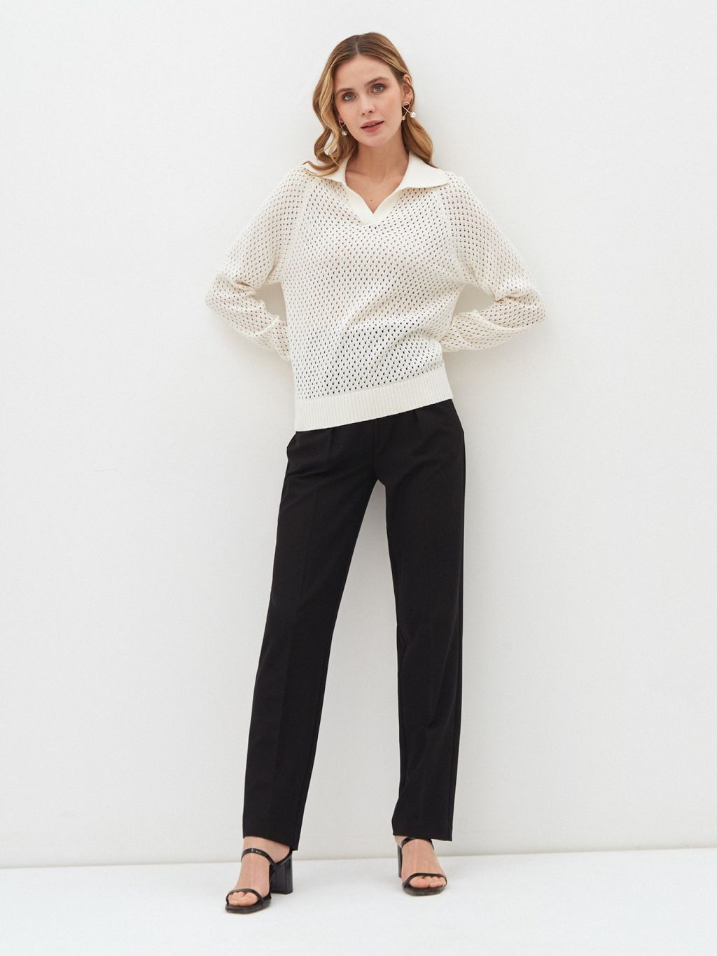 Conso/KJL 220705 - ivory Джемпер Женский