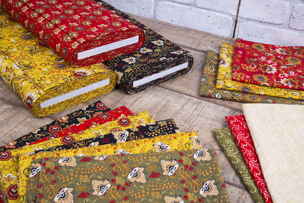 Ткань для пэчворка PEPPY РУССКИЕ ТРАДИЦИИ ФАСОВКА 50 x 55 см 110 г/кв.м  5 100% хлопок