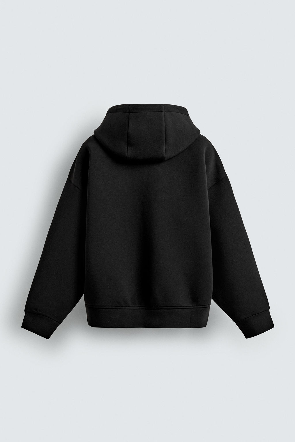 NEOPRENE-EFFECT HOODIE - Zara фото 8