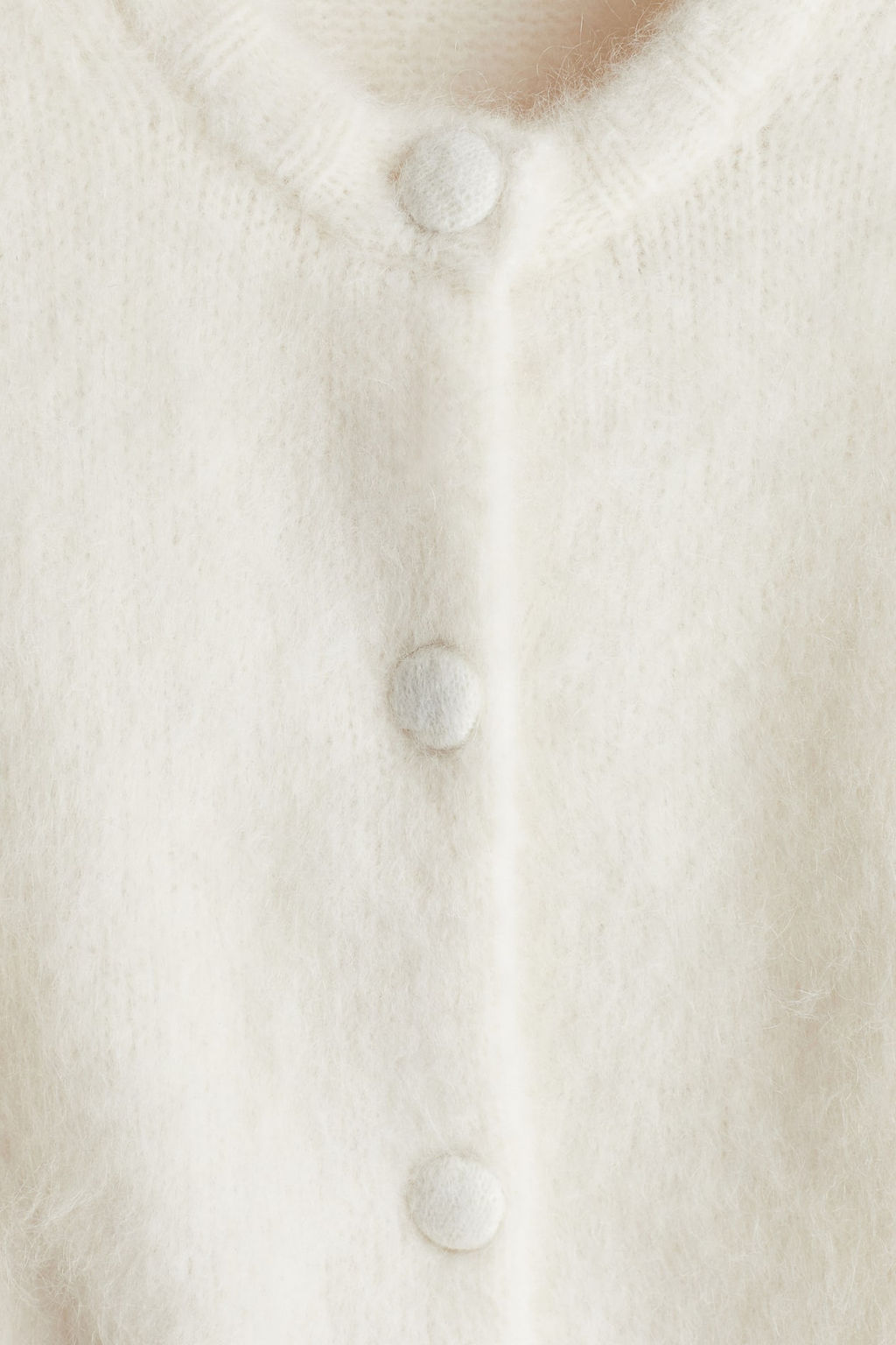 Mohair-blend cardigan - H&m фото 7