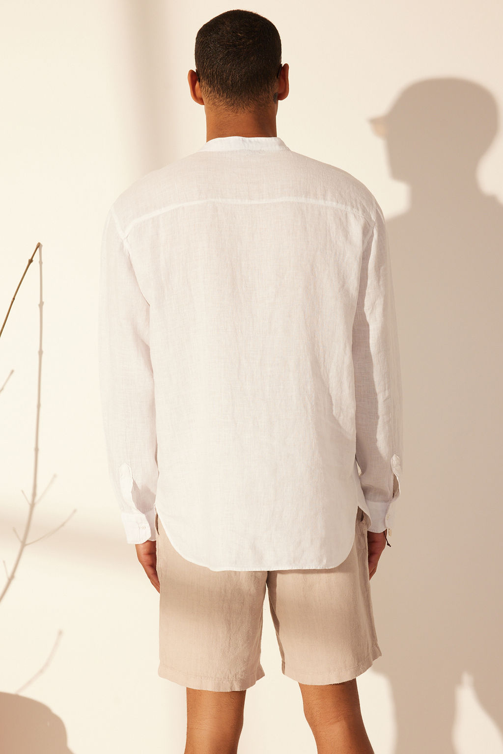 TRENDYOL MAN Kahverengi Regular Limited Edition %100 Keten Gomlek TMNSS24GO00057 - Trendyolmilla фото 6