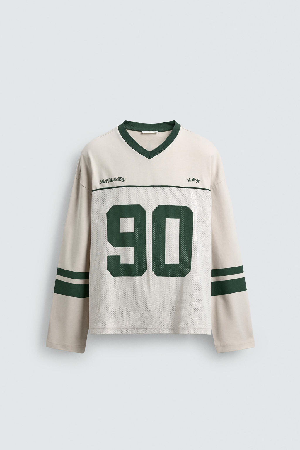 CAMISETA ESTAMPACI?N F?TBOL AMERICANO / Piedra - Zara фото 8