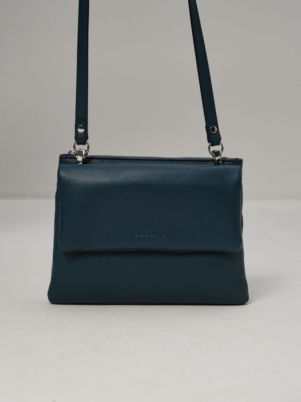 Сумка на плечо кросс-боди Deboro 31069 синяя волна