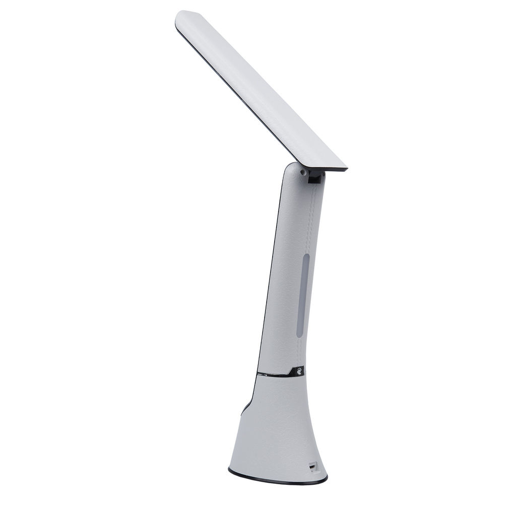 TLD-564 White-Black/LED/500Lm/3000-6000K/Dimmer/NightLight Светильник настольный с ночником, 8W. Сенсорный выключатель. Диммер. Белый с черным. ТМ Uniel - Volpe фото 6