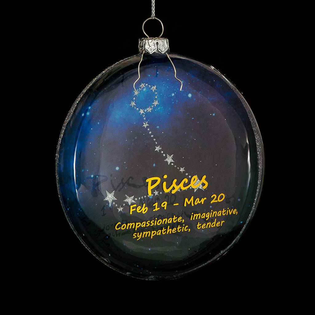 АКЦИЯ Цена за 12 шт. Украшение ErichKrause Decor Рыбы медальон 10см, стекло