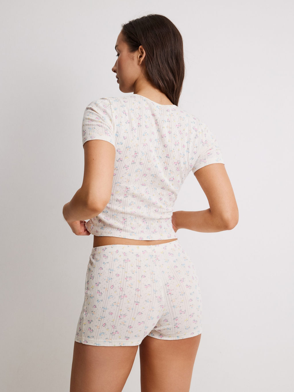 Infinity / Шорты пижамные жен. Sevilla молочный принт - Infinity Lingerie фото 2