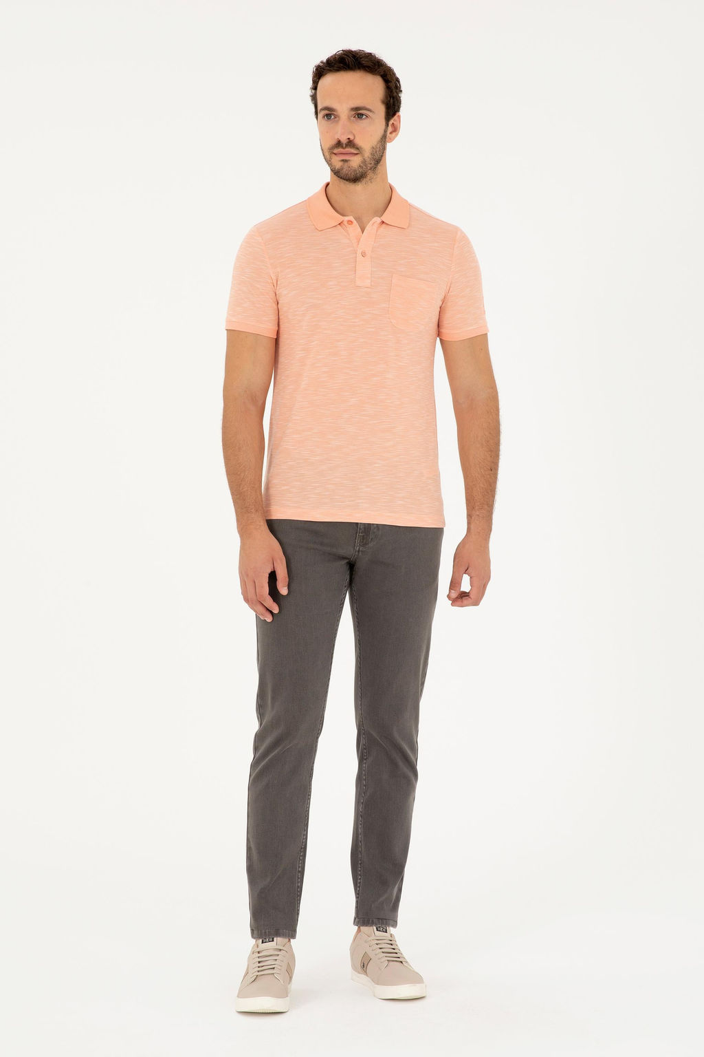 U. S. Polo Assn / Мужская футболка с лососем - U.s. polo assn фото 11
