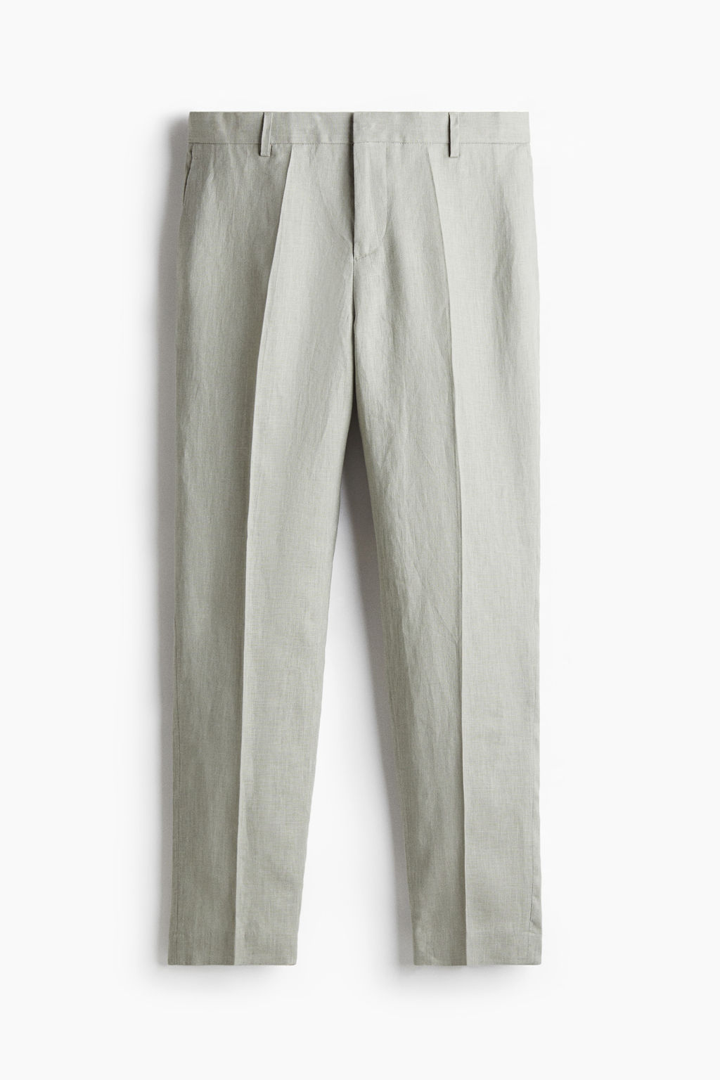 Pantal?n de traje en lino Slim Fit - H&m фото 2