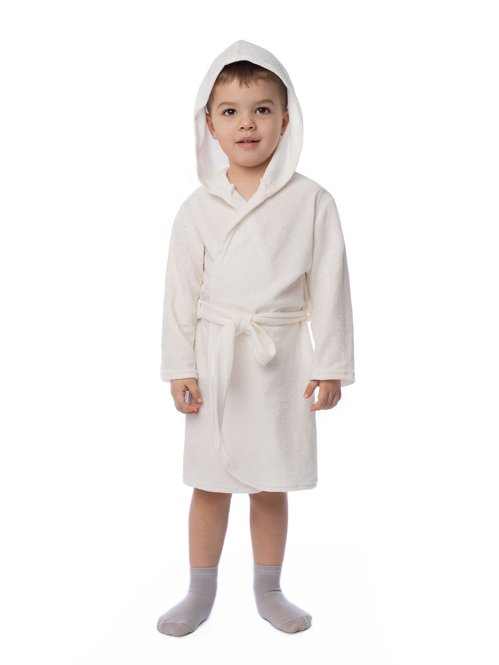 Халат детский молочный 900/1 (98, 56)