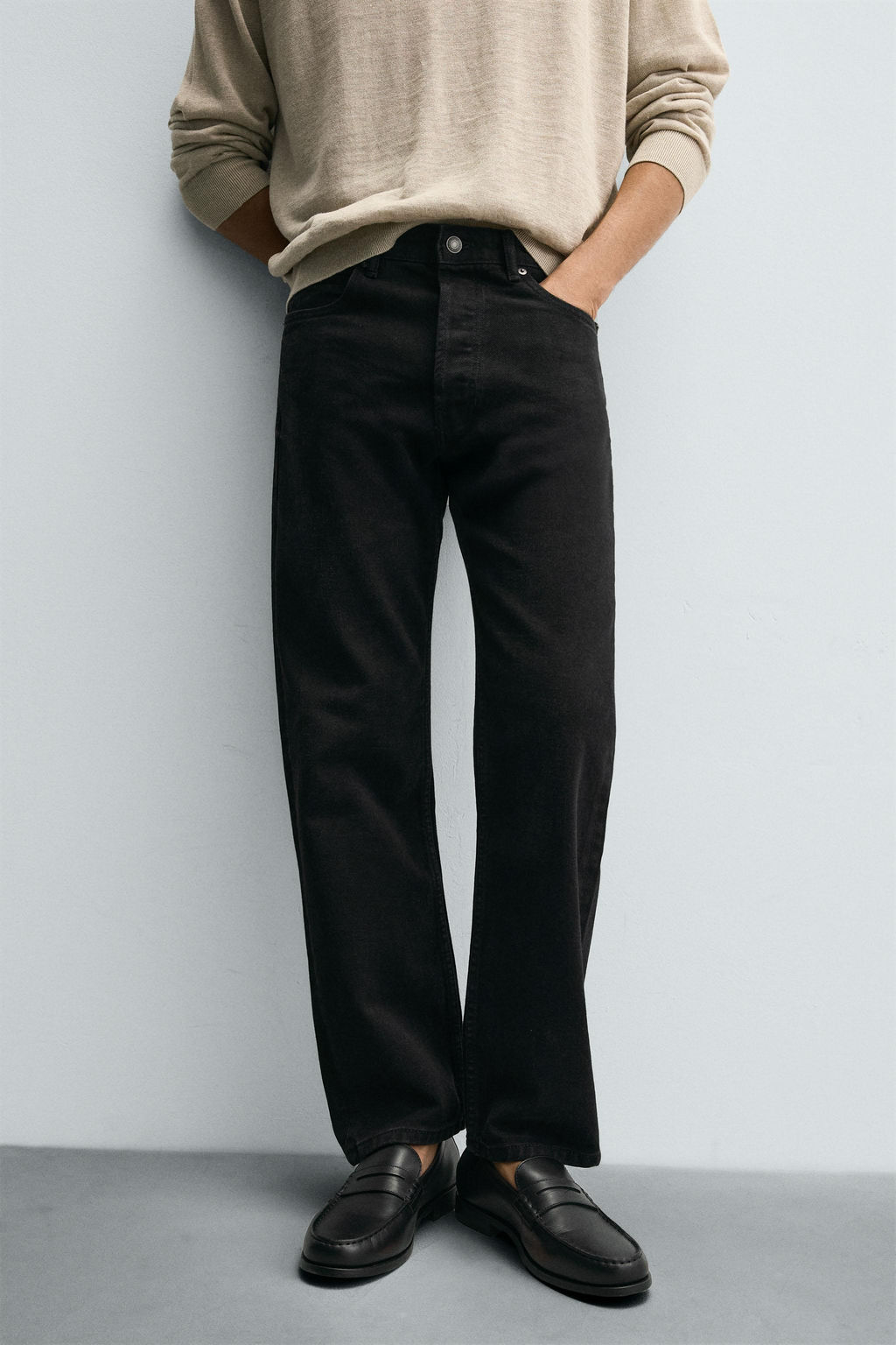 JEANS REGULAR FIT / Carb?n - Zara фото 5