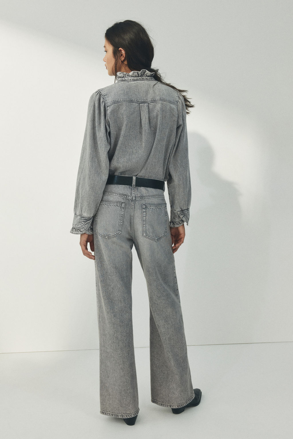 Baggy Regular Waist Jeans - H&m фото 12
