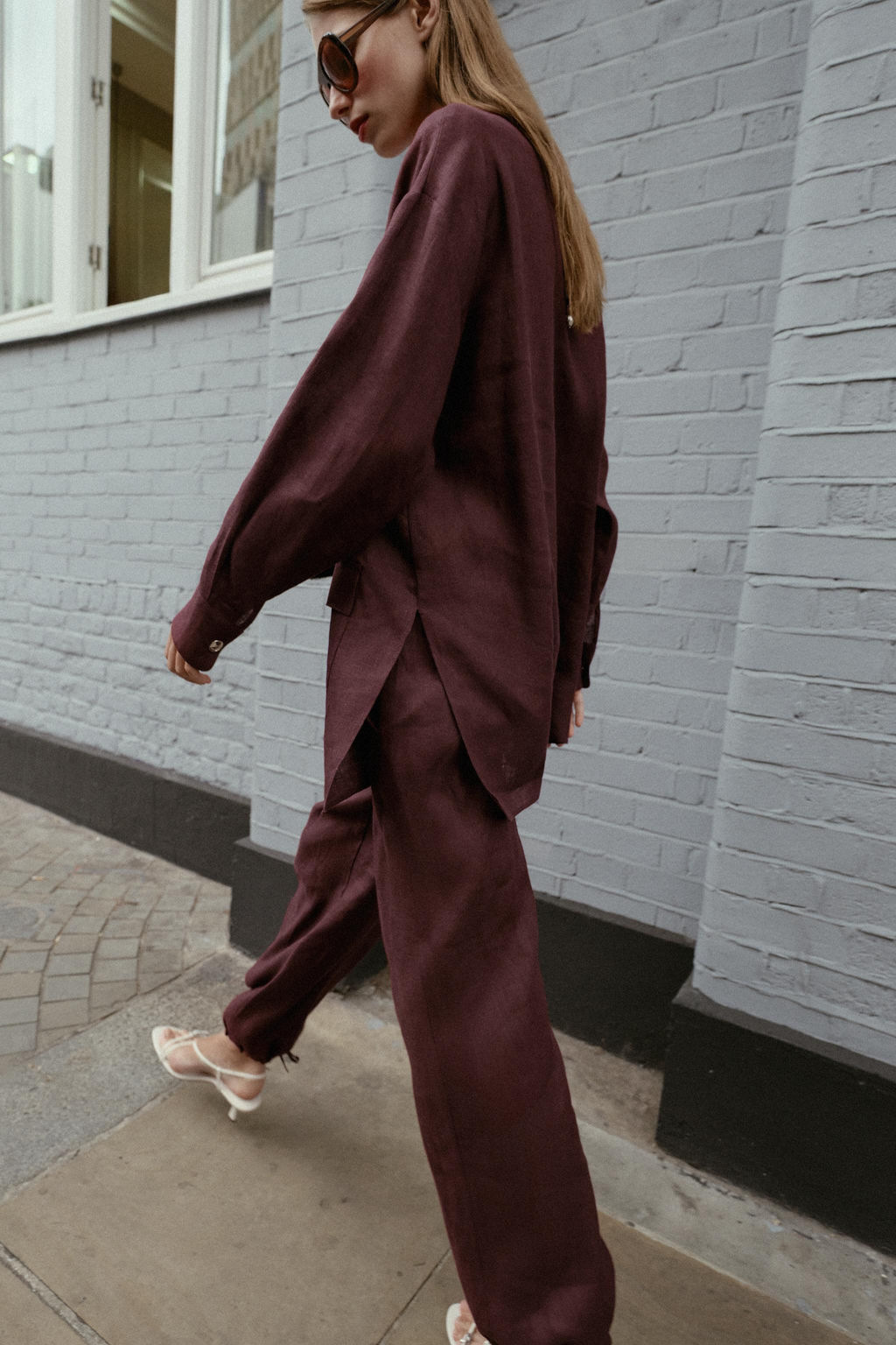 LONG LINEN BLAZER - Zara фото 4