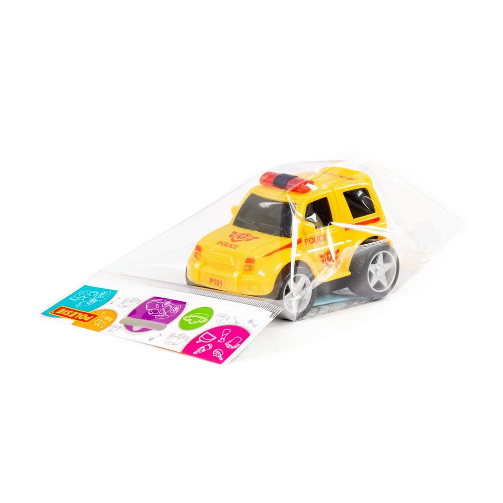 Крутой Вираж, автомобиль-полиция инерционный (в пакете) - Полесье фото 15