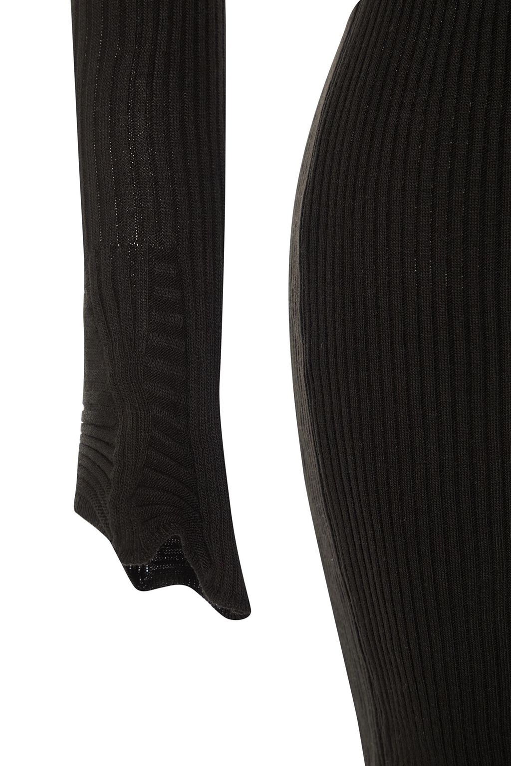 TRENDYOLMILLA Mavi Mini Triko Basic Dik Yaka Elbise TWOAW23EL01415  фото 6