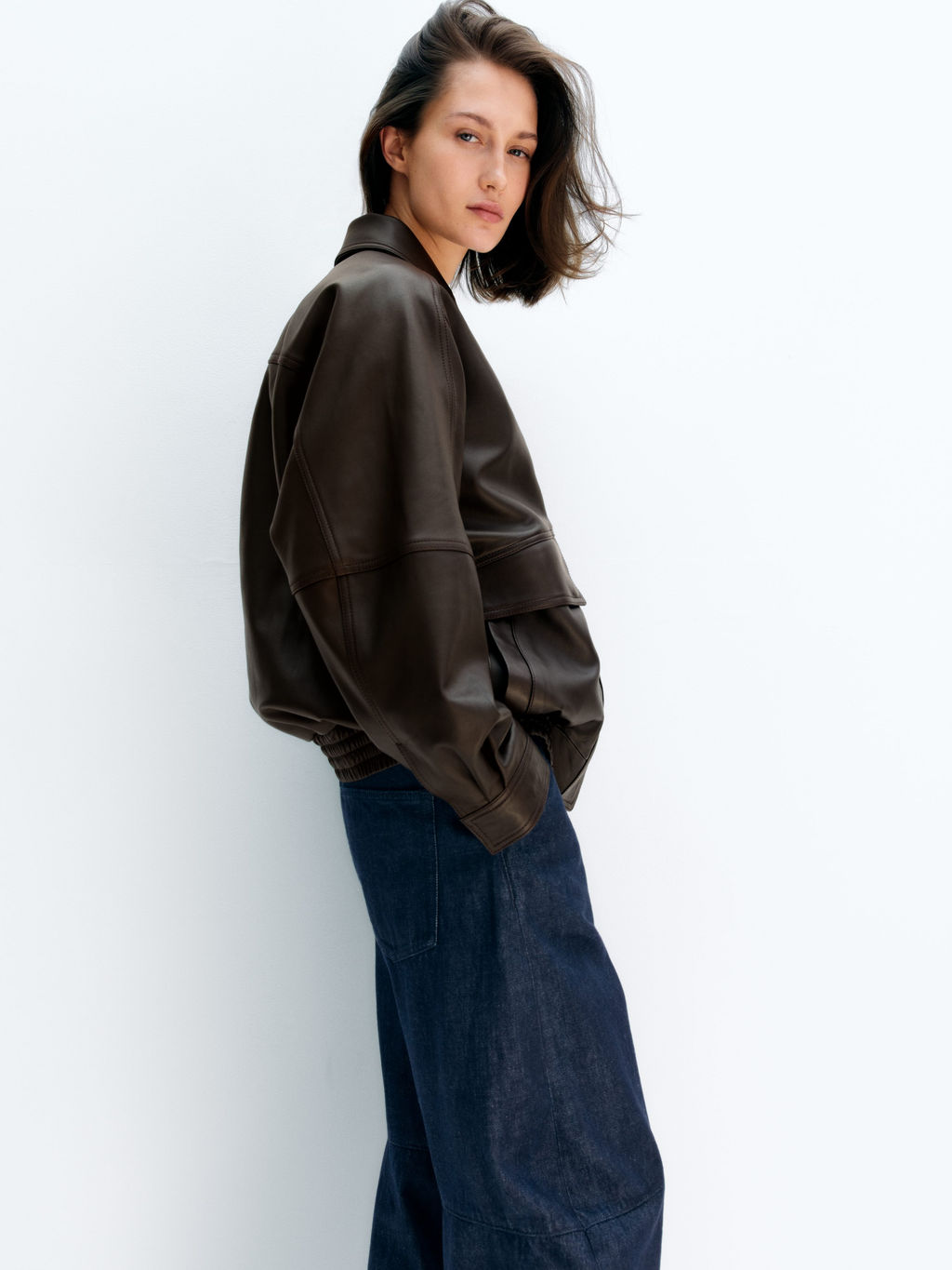 Vaqueros de pierna barrel PINE - H&m фото 4