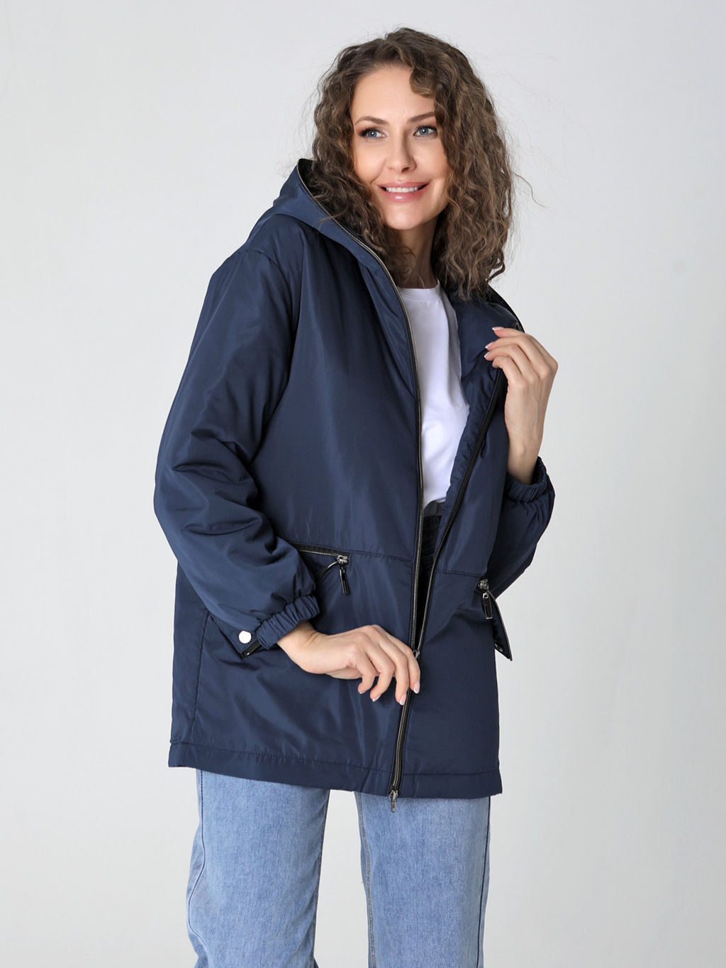 25121 Куртка т.синий - Dizzyway фото 2