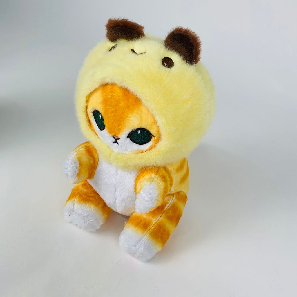 Мягкая игрушка Котик в шапочке животного 24 см - Storyland фото 11