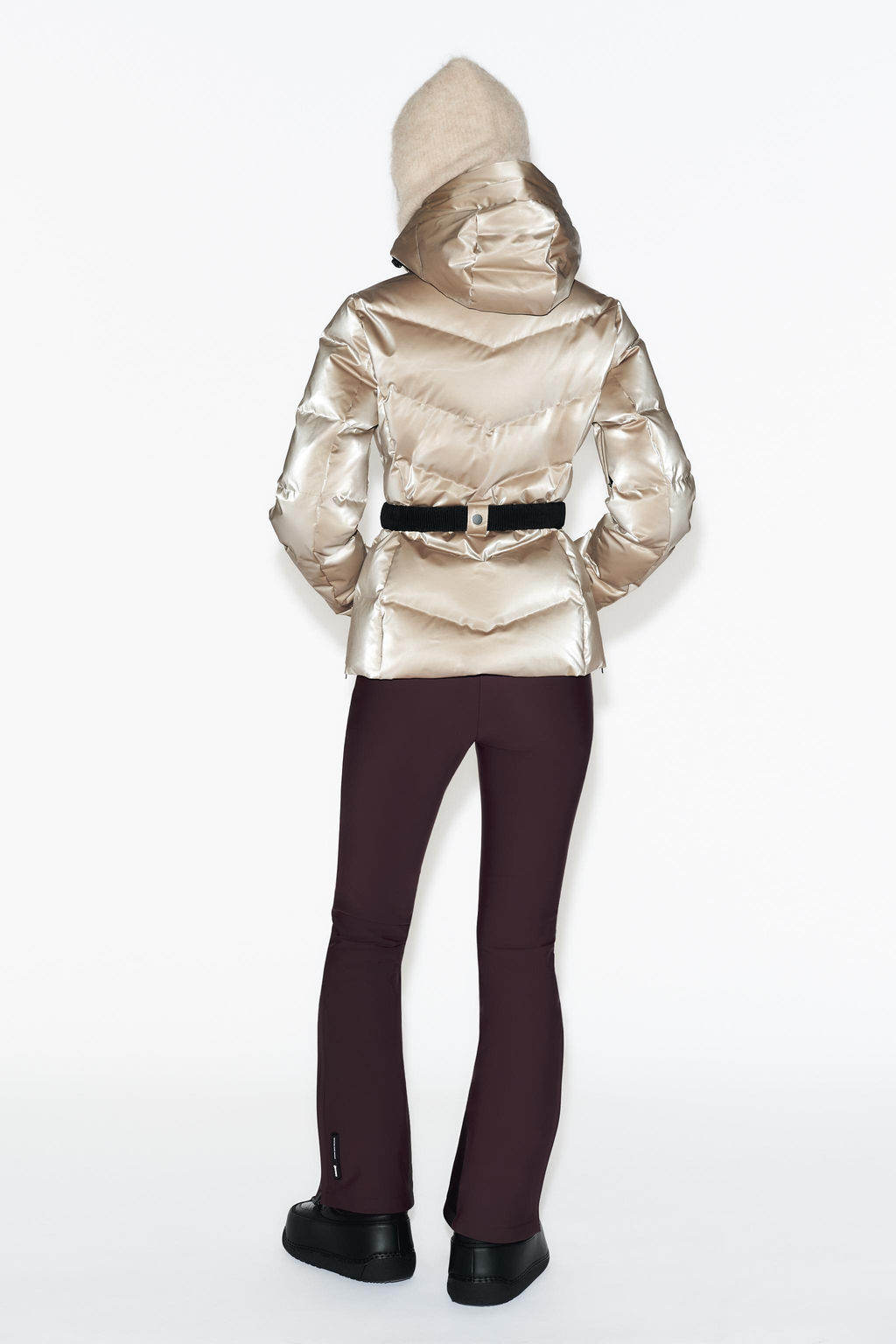 ANORAK ACOLCHADO 80% PLUM?N 20% PLUMA WATER RESISTANT WINDPROOF RECCO® TECHNOLOGY SKI COLLECTION / Oro - Zara фото 3
