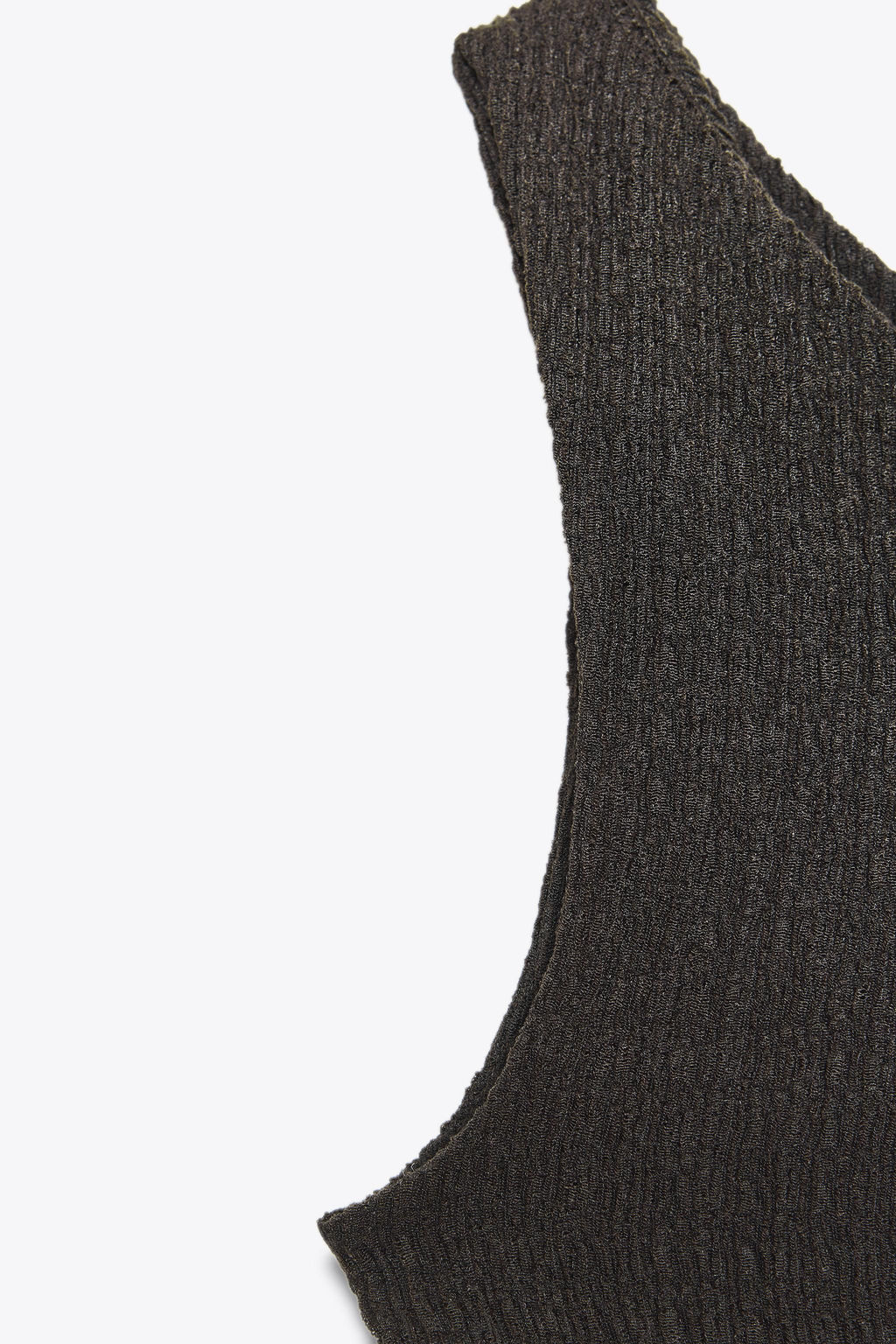 ASYMMETRIC TEXTURED TOP - Zara фото 9
