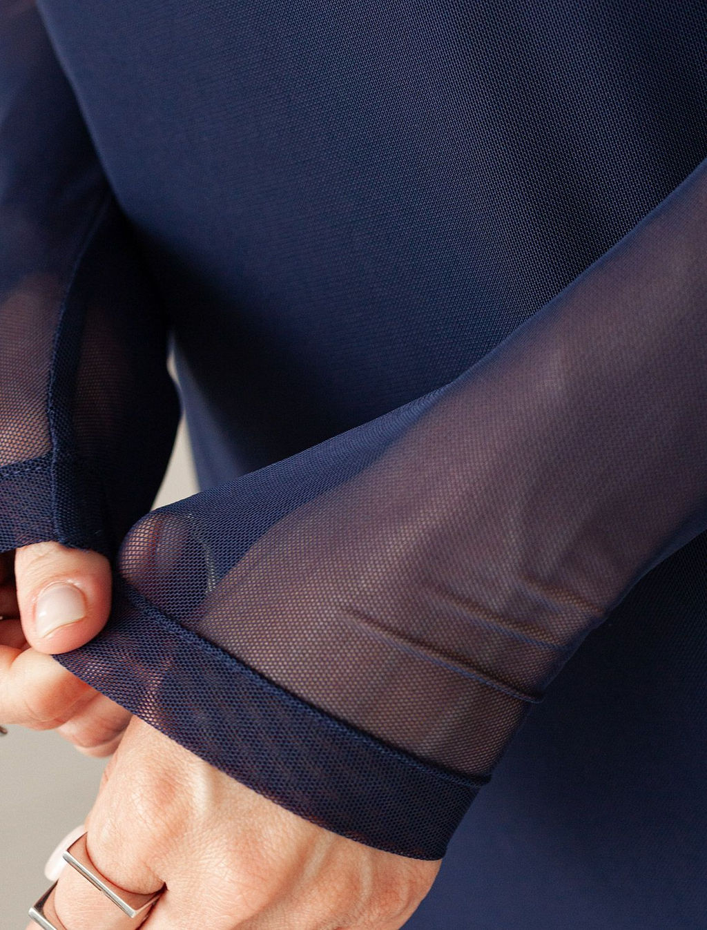 D22.238 Платье женское темно-синий