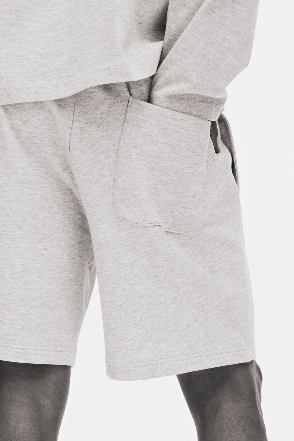 Pantal?n corto en sudadera Regular Fit - H&m фото 7