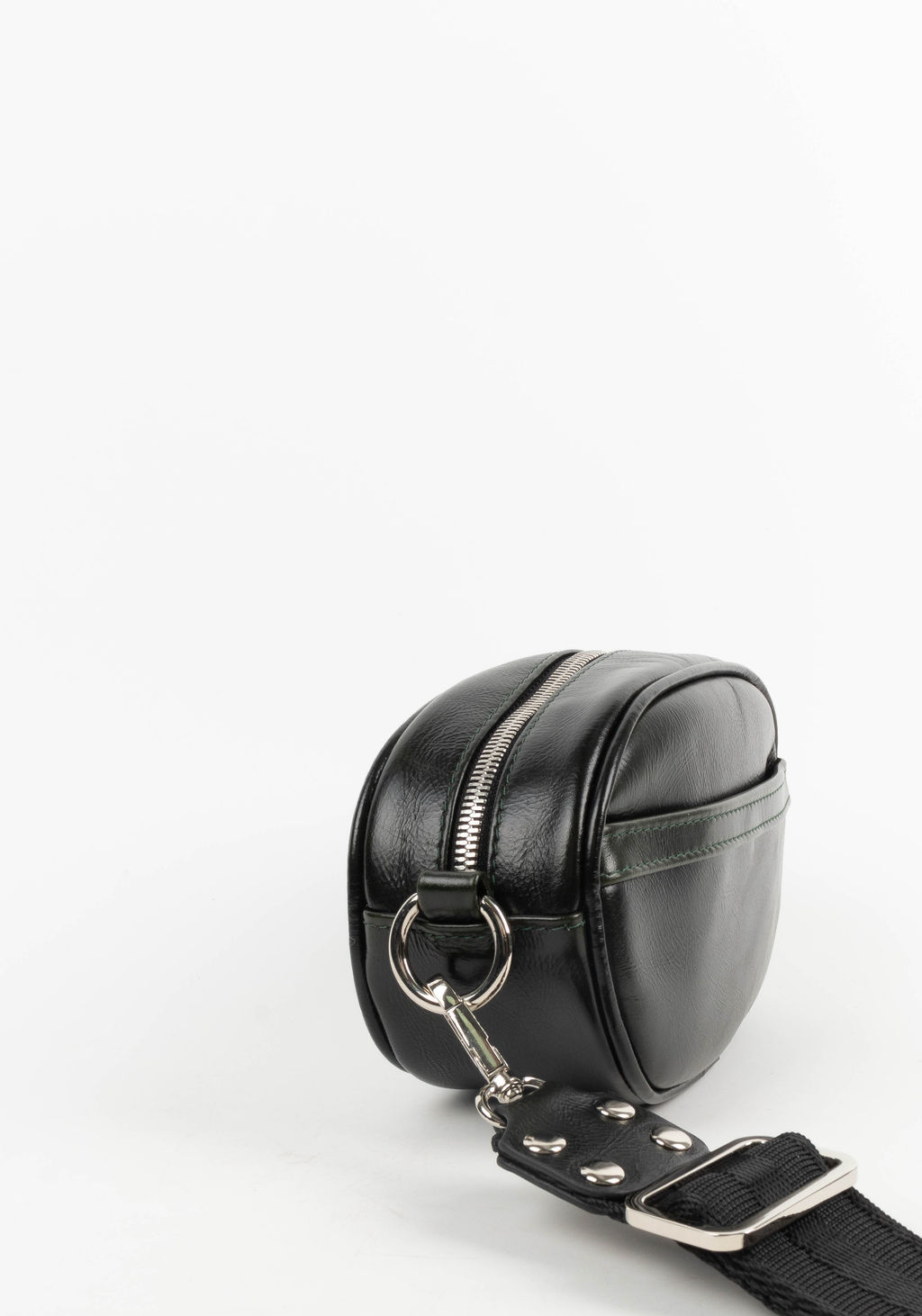 L-Craft Маленькая круглая сумка из кожи №L198