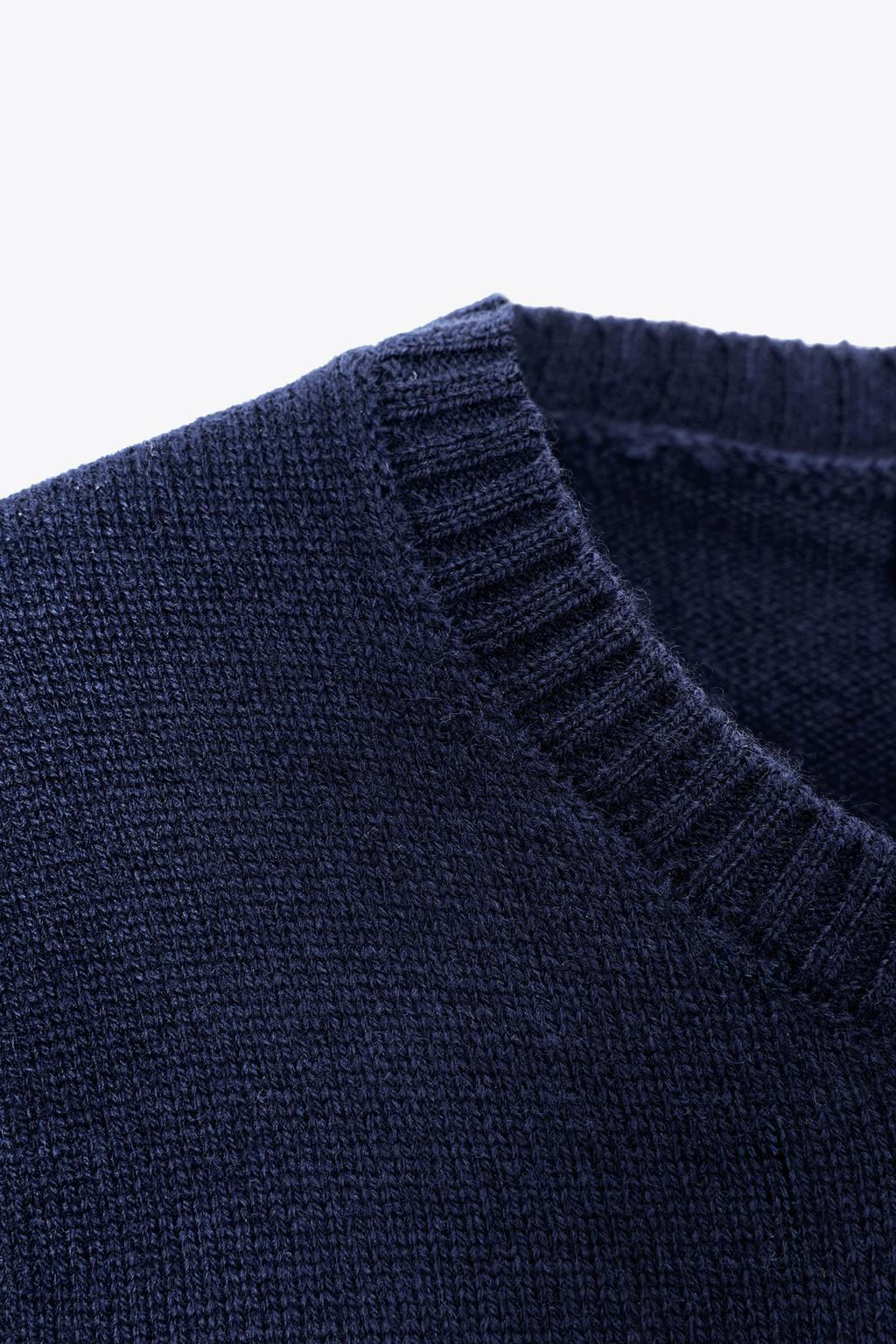 100% WOOL SHORT SLEEVE TOP - Zara фото 11
