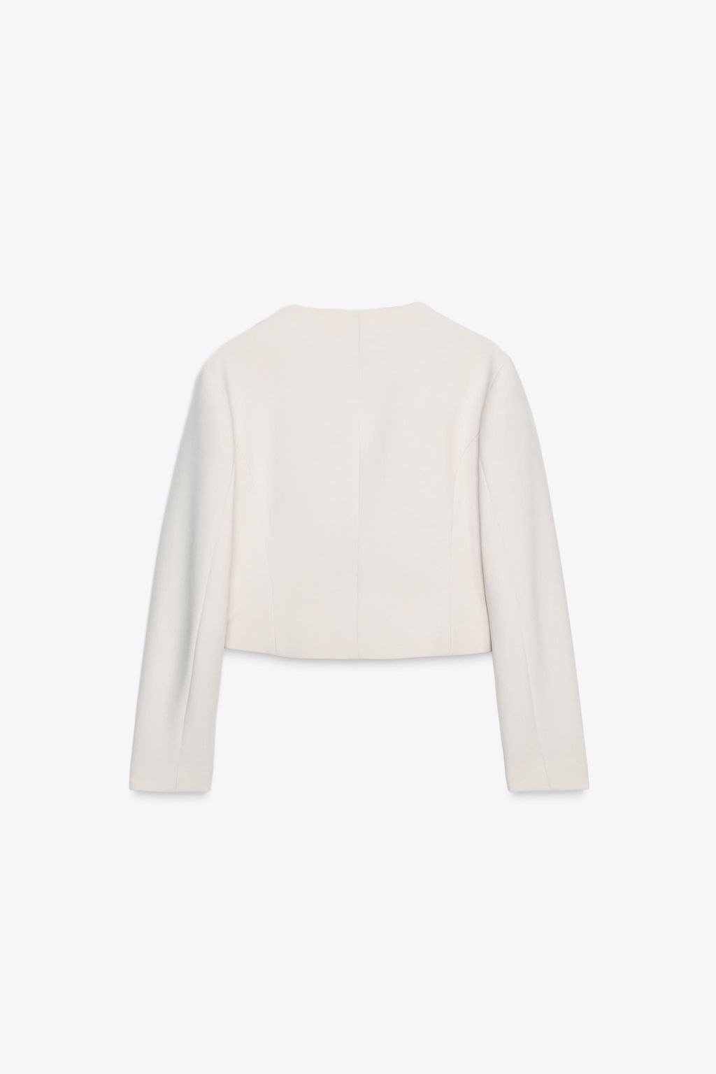 SHORT DOUBLE-BREASTED BLAZER - Zara фото 9