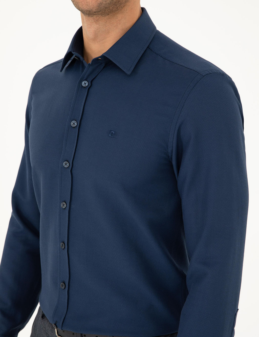 Lacivert Slim Fit Arm_rl_ Uzun Kollu G_mlek - Pierre cardin фото 7