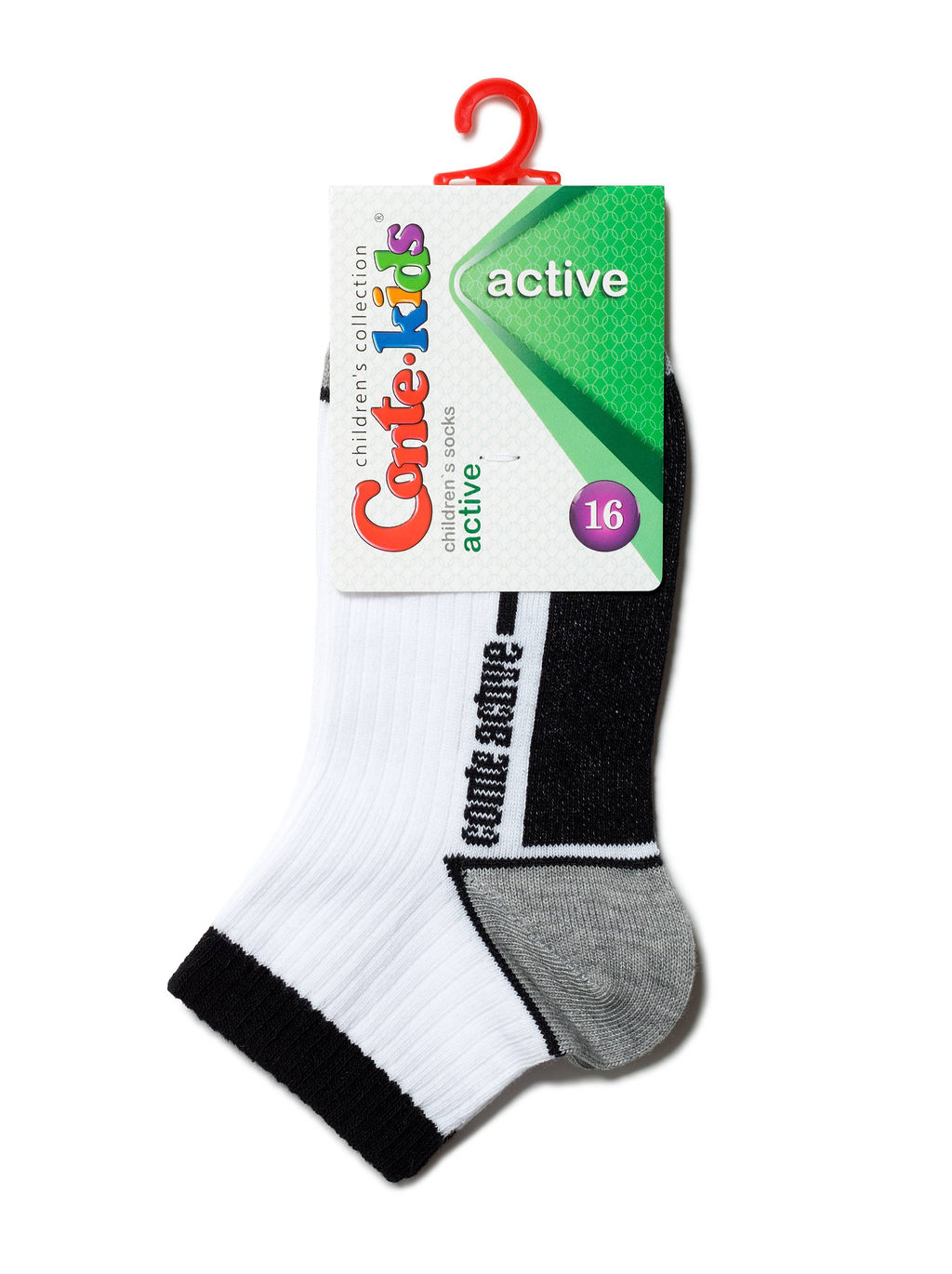 Цена за 2 пары Conte-kids ACTIVE (короткие) белый 13С-34СП