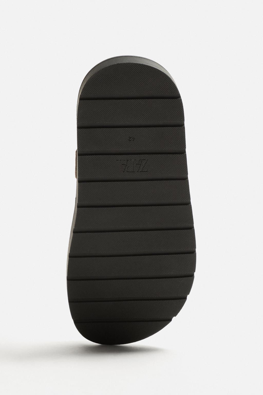 BUCKLED LEATHER CLOGS - Zara фото 6