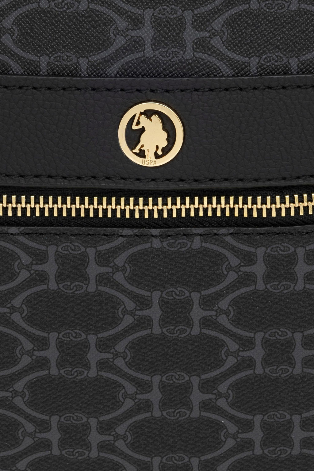 U. S. Polo Assn / Женская черная сумка через плечо - U.s. polo assn фото 6