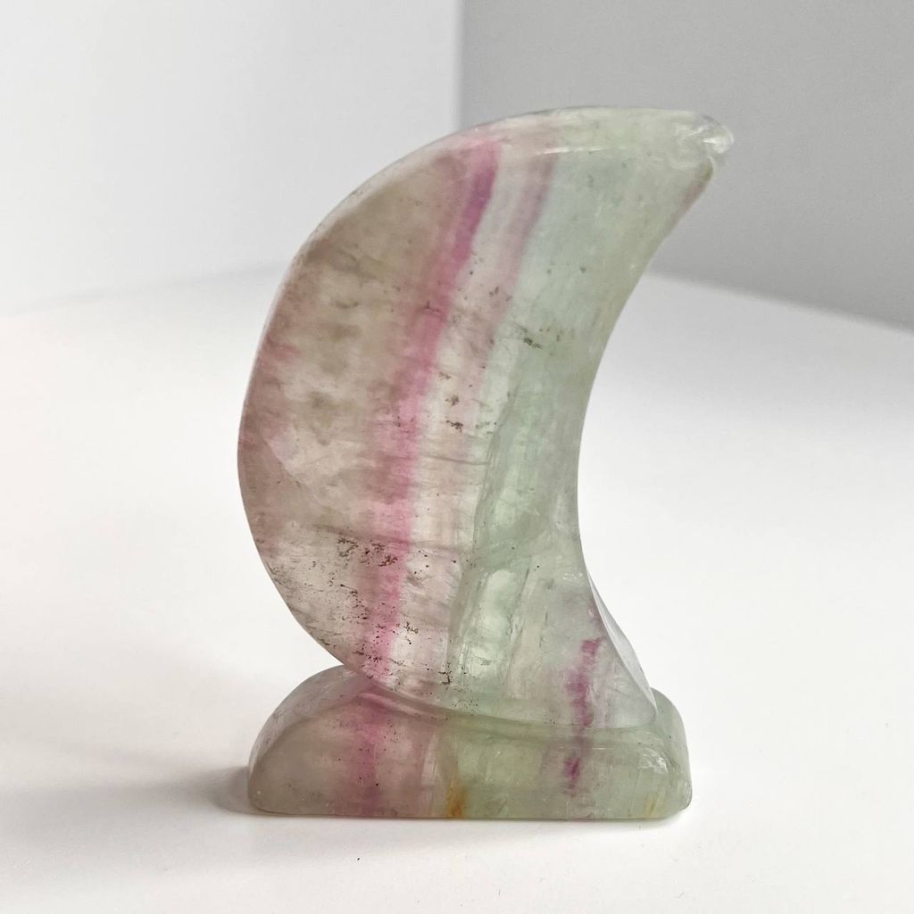 Месяц из Флюорита - Радуга самоцветов фото 2