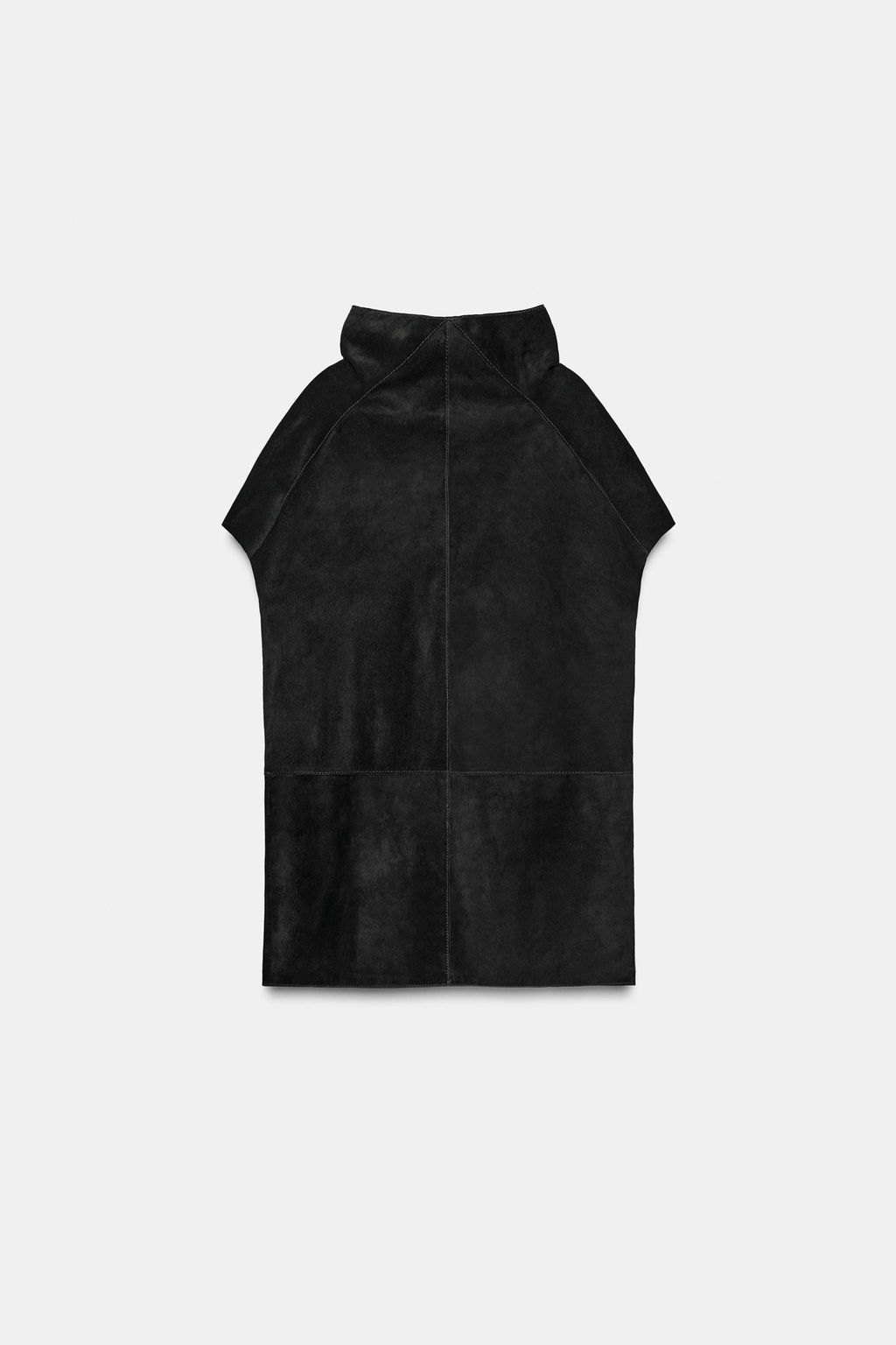 100% SUEDE LEATHER TOP - Zara фото 6