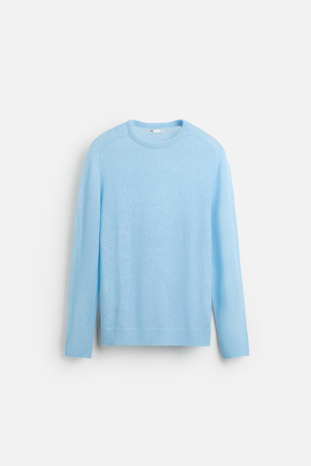 LIGHTWEIGHT TEXTURED SWEATER - Zara фото 16