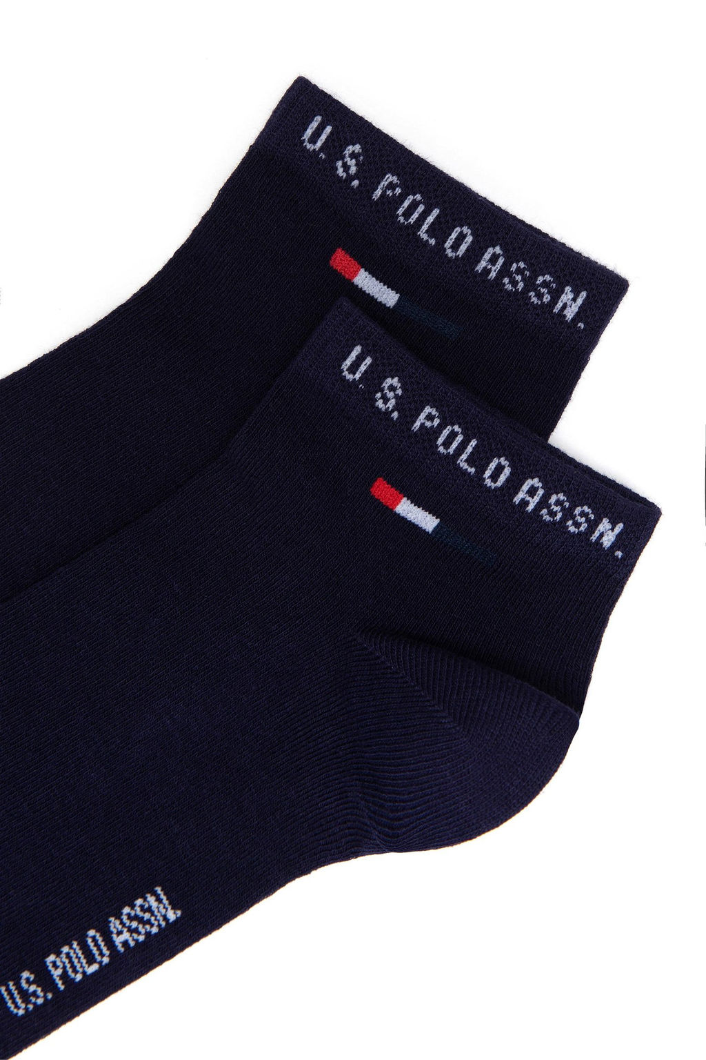 Мужские темно -синие носки неожиданные скидки в корзине - U.s. polo assn фото 2
