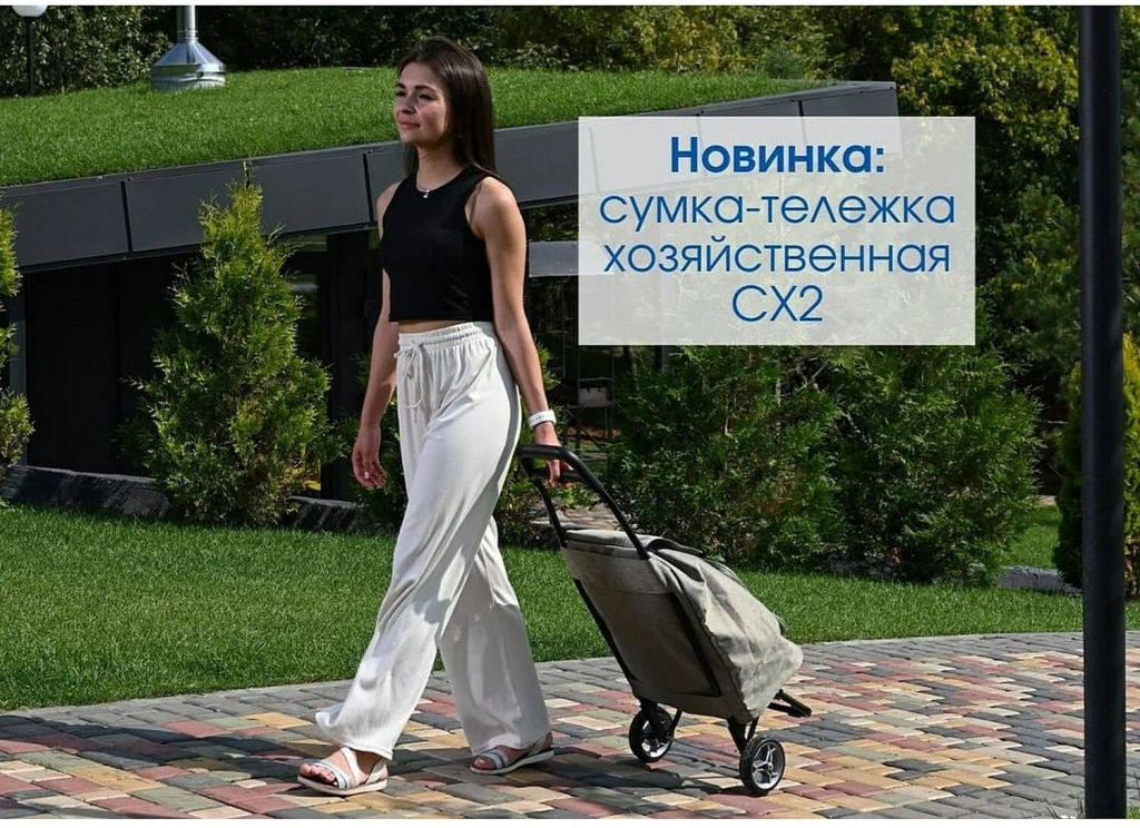 Тележка хозяйственная на колёсах СХ2 - Nika фото 16