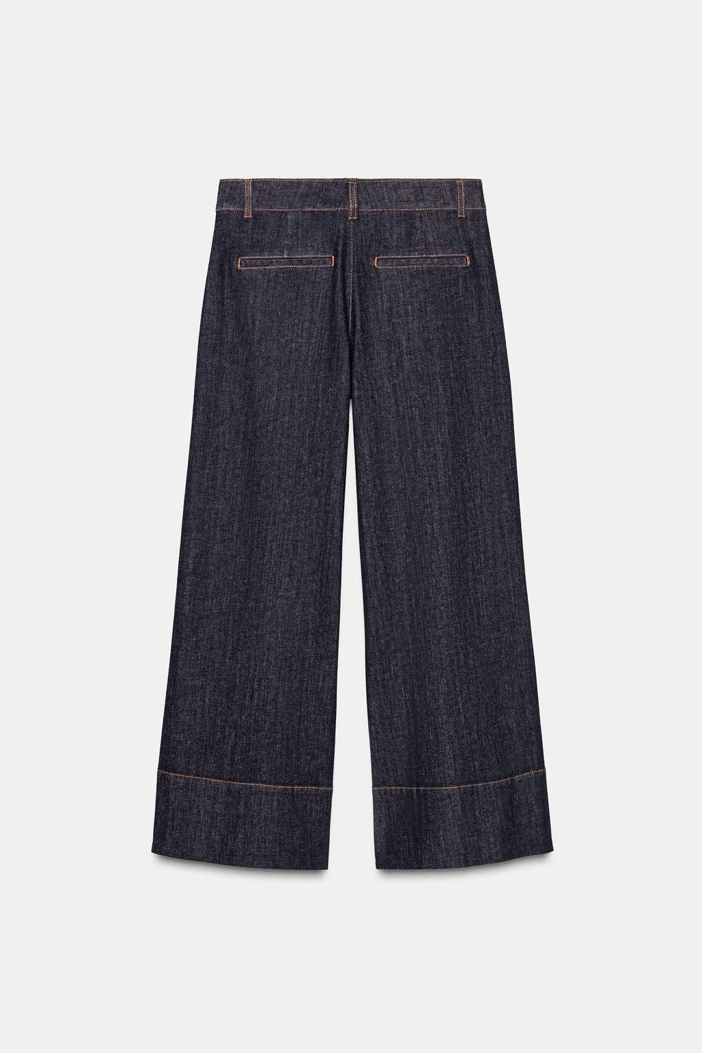 Z1975 MID-WAIST CULOTTES WITH FLAP POCKETS - Zara фото 8
