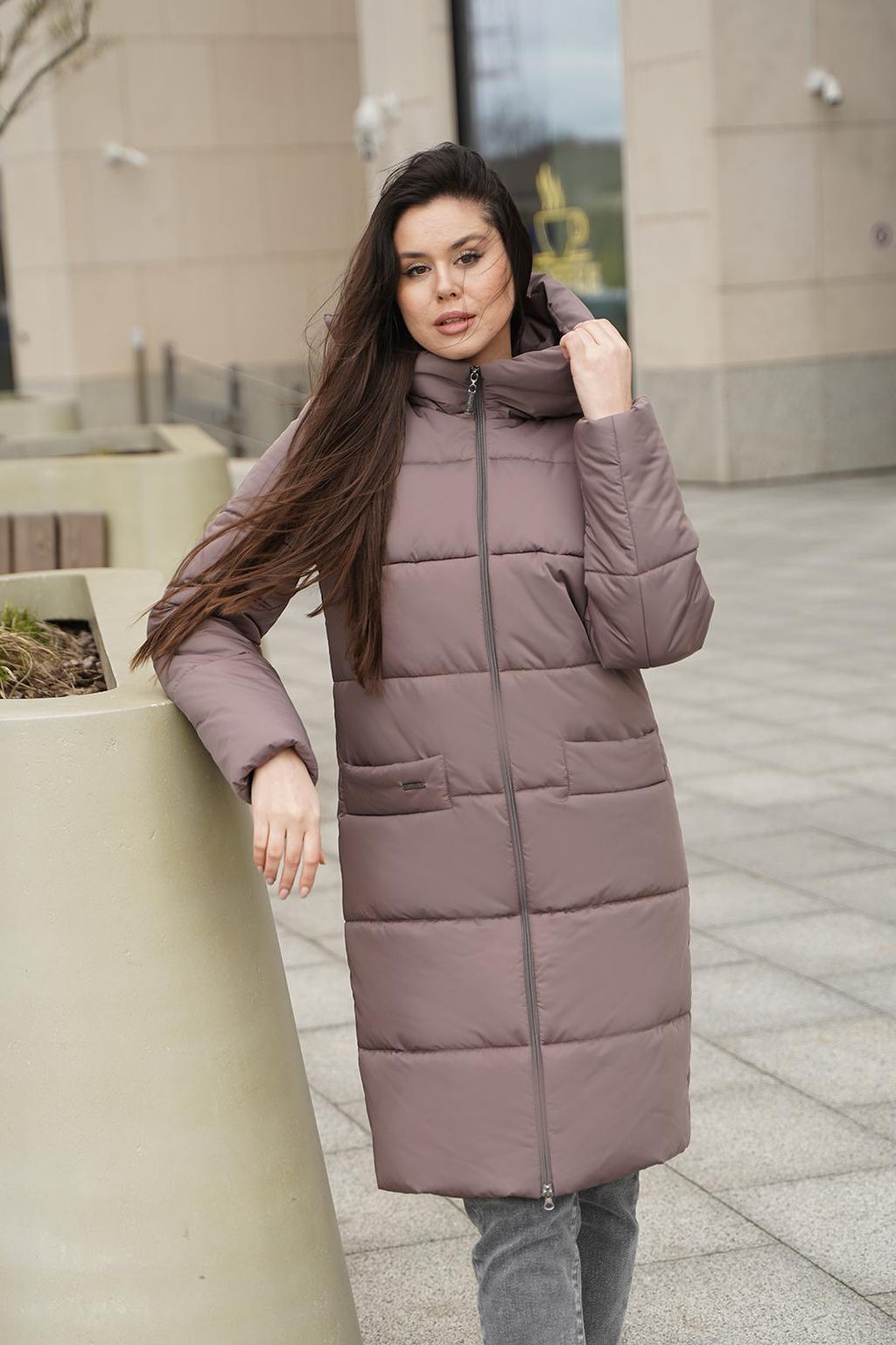 Пальто зимнее / 43812 - Twin tip фото 2